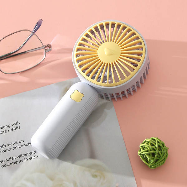 Novo verão fresco livre portátil ventilador de mão mini USB carregável portátil desktop ventilador elétrico