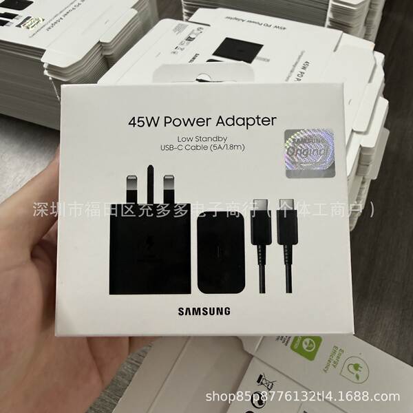 Para o carregador Samsung 45W T4511 para a linha de dados Samsung S25/Zfold7 US