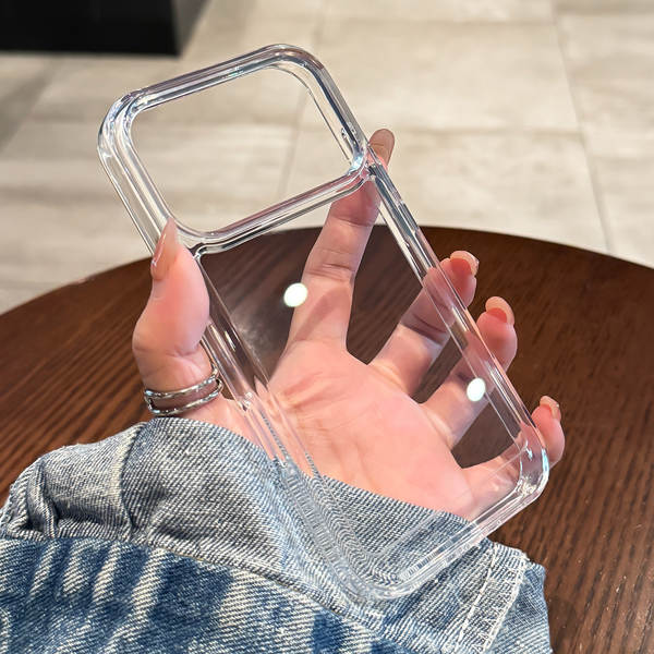 Aplicável Apple 17 Promax Cave Novo iPhone 17 transparente 17pro Sensor Avançado 16 Cave 15 Espaço