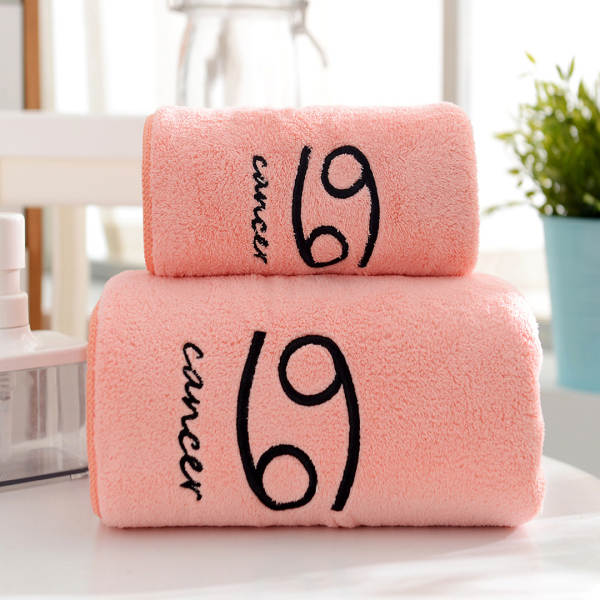 Conjunto de Toalhas de Banho Coral