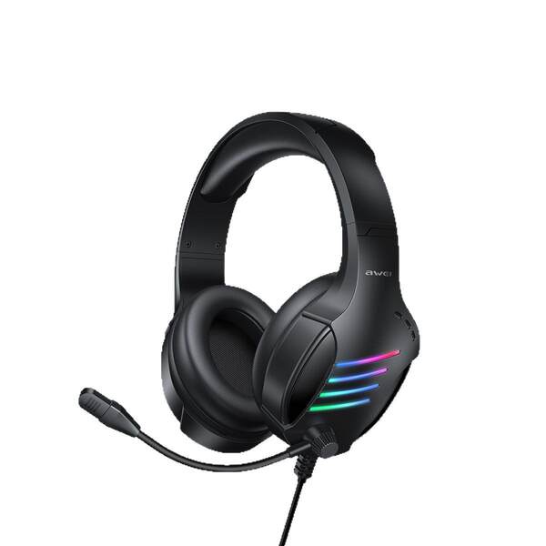 Awei GM-5/GM-6 Wired Gaming Headphones para jogos eletrônicos