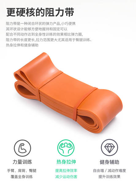 Transfronteiriço Lime TPE resistência cinturão de esportes de fitness elástico cinturão de resistência yoga cinturão de assistência de quadril para cima