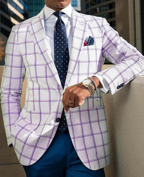 定制款跨境外贸单排两粒扣大口袋西装外套男士休闲修身西服上衣男