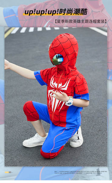 Conjunto Spiderman para menino