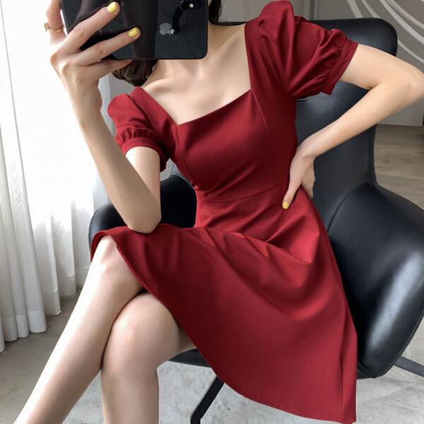 Vestido preto longo hebem