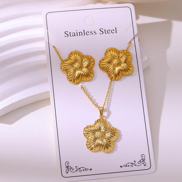 Conjunto de Joia em Aço Inox