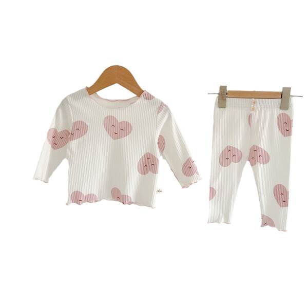 Conjunto de Pijama Infantil de Algodão