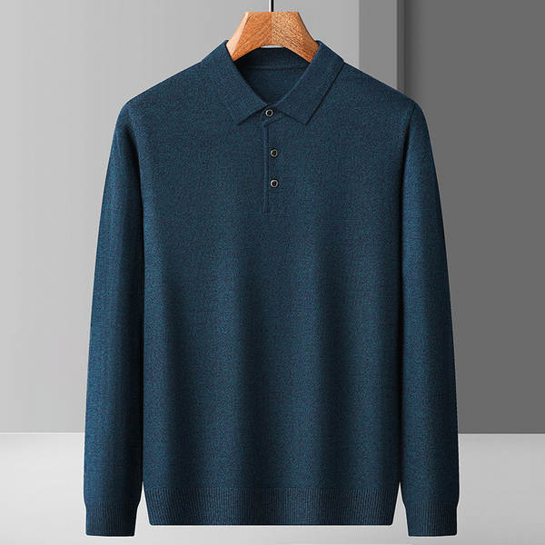 Camiseta de lã para homem