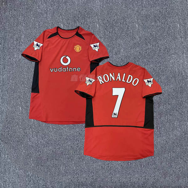 0204 Temporada Man L Traje de Futebol No. 7 Beckham Clássico Retrô Clássico No. 7 C Ranhuras curtas