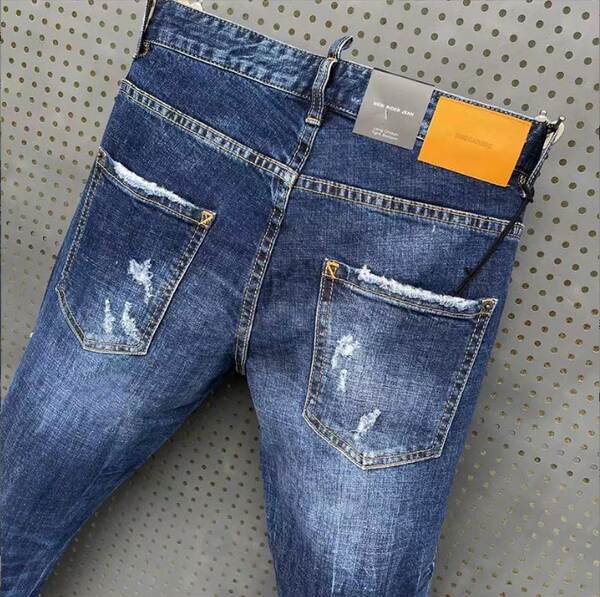 Calça Jeans Rasgada Masculina