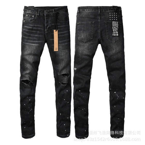 ksb jeans quebra-cabeça resistência americano high street masculino lounge jeans dinheiro commodities tema
