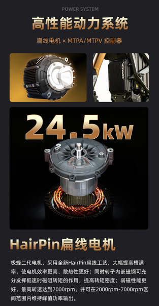 26 novas motocicletas elétricas UltraBee UltraBee para adultos de alta velocidade 24,5 kW