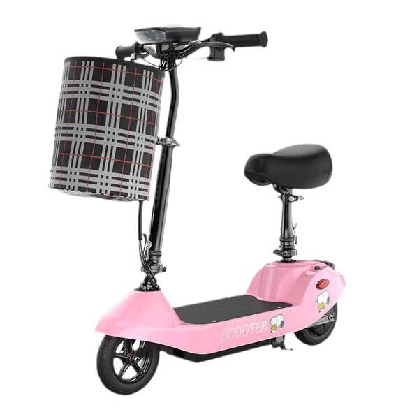 Pequeno golfinho mini carro elétrico com bateria pequeno carro de garrafas dobráveis para o trabalho no campus