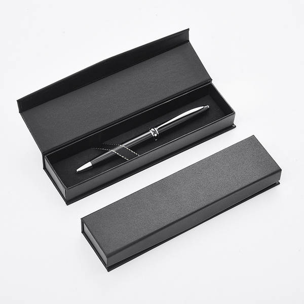Caixa de presente de lápis de aço coreano de comércio exterior Caixa de embalagem de papel magnético de comércio Suporte a fábrica de qualidade de exportação de ouro quente LOGO