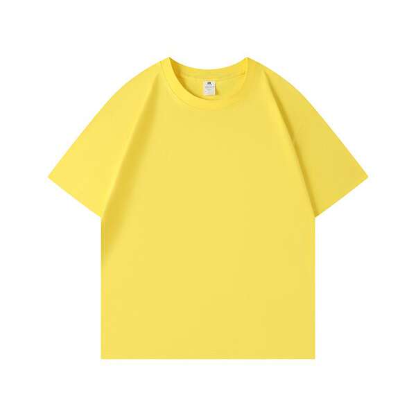Camiseta de algodão puro para crianças 220 gramas de algodão personalizado padrão de logotipo para crianças vestido de verão para o comércio exterior