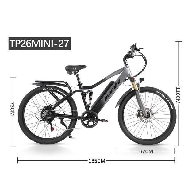 Bicicletas elétricas de 26 centímetros para adultos