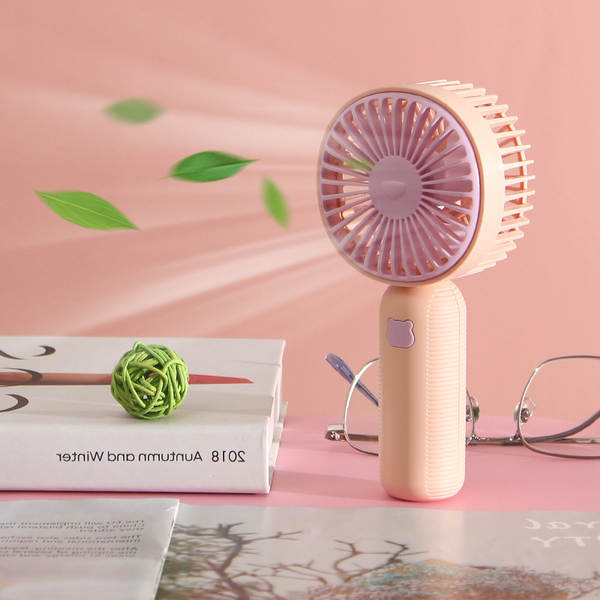 Novo verão fresco livre portátil ventilador de mão mini USB carregável portátil desktop ventilador elétrico