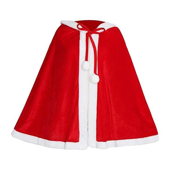 Manto de Natal para Adulto e Criança