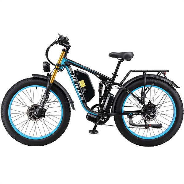 2024 Novo K800P Bicicleta elétrica de dois motores para bicicletas de liga de alumínio offshore