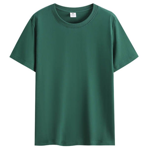 Vestido de verão de algodão curto T-shirt para meninos adolescentes meia-mancha 200 gramas peso pesado de verão de lazer relaxante