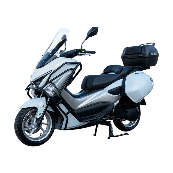 Moto Elétrica e a Gasolina