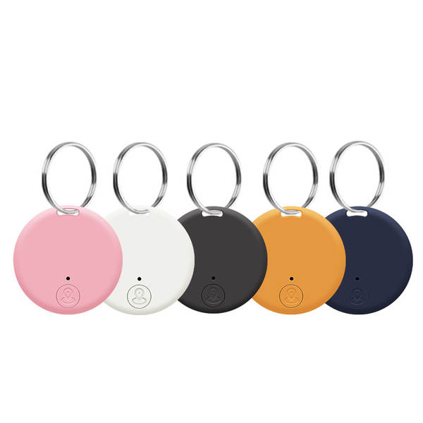 Protetor de perdas de Bluetooth redondo Bluetooth 5.2 alarme bidirecional localização inteligente chave do celular protetor de perdas fonte fábrica