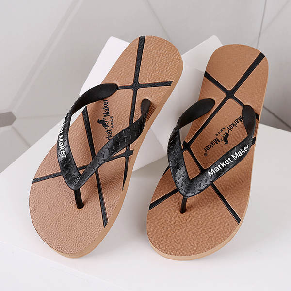 Sandália de borracha masculina