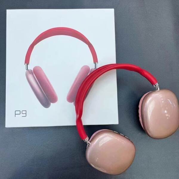 Transfronteiras 2025 novo head-to-head Bluetooth Headset P9 pro max jogo para fones de ouvido Apple Headset Heavy Low