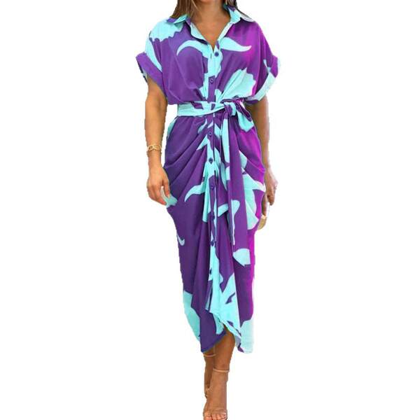 2026 Verão Novo Transfronteiriço Europeu e Americano Roupa de Mulher de Comércio Exterior Moda Elegante Coloque Coloque Coloque Coloque Coloque Coloque
