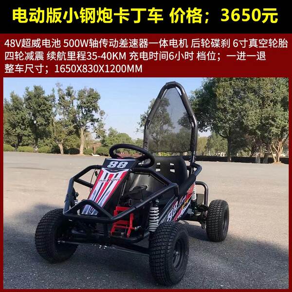 UTV Carton quatro rodas motocicleta off-road 125cc-230cc todo-terreno carro de praia adulto duplo assento elétrico