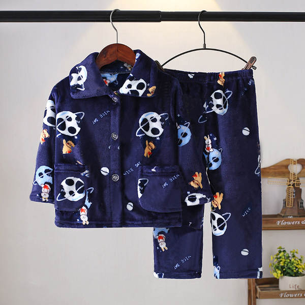 Pijama de flanela para criança