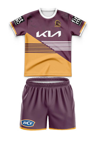 T-shirt de futebol NRL 2023 T-shirt de treinamento de cavalo de corrida em casa para crianças com mangas curtas T-shirt de esportes transfronteiriço