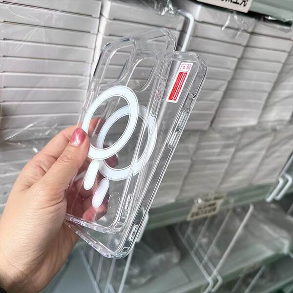 Protetor de casca transparente para iPhone 17 Pro