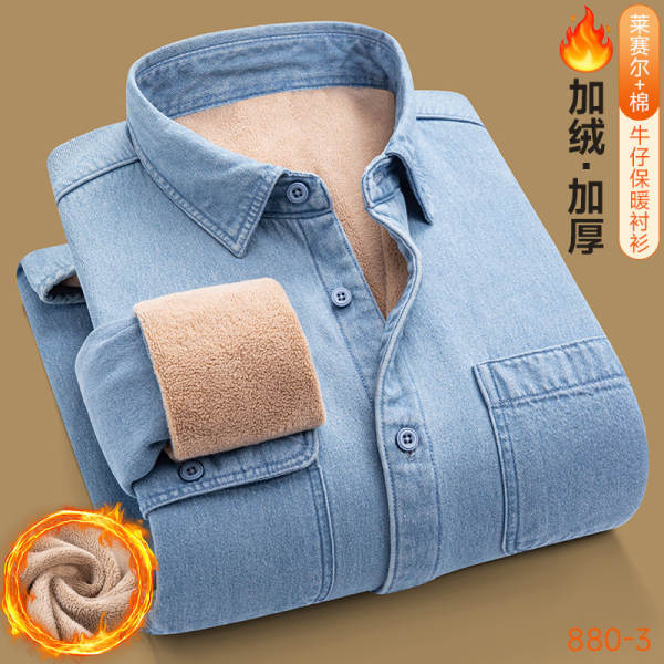 Jaqueta de couro jeans para inverno