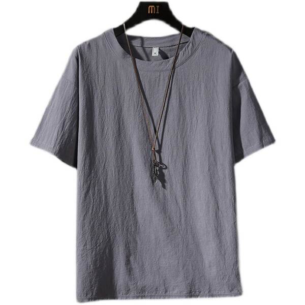 Camiseta masculina curta