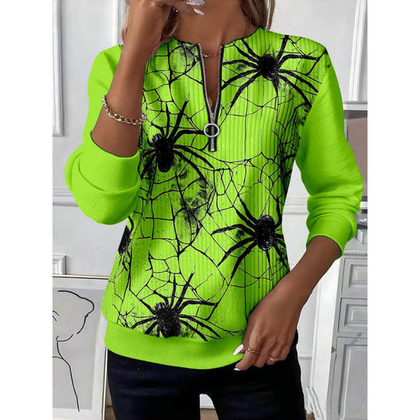 Outono Novo Modelo Europeu e Americano Lingerie Feminino T-Shirt Pós-Símia Vintage Camiseta Desportiva