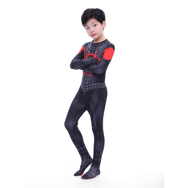 Traje de Cosplay do Homem de Ferro e Spiderman para Criança