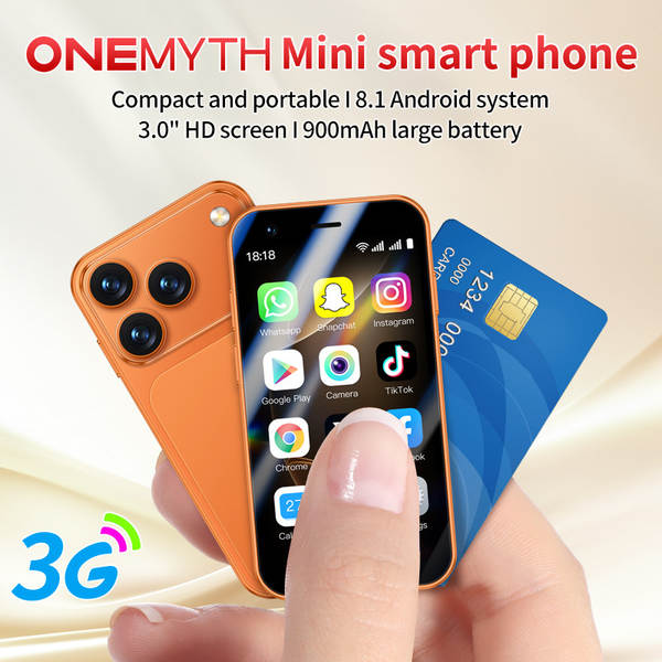 Transfronteiriço A17mini Android Smart Phone Quatro Núcleos 3.0 Mini Screen WIFI Loja do Google 3G Rede Estrangeira