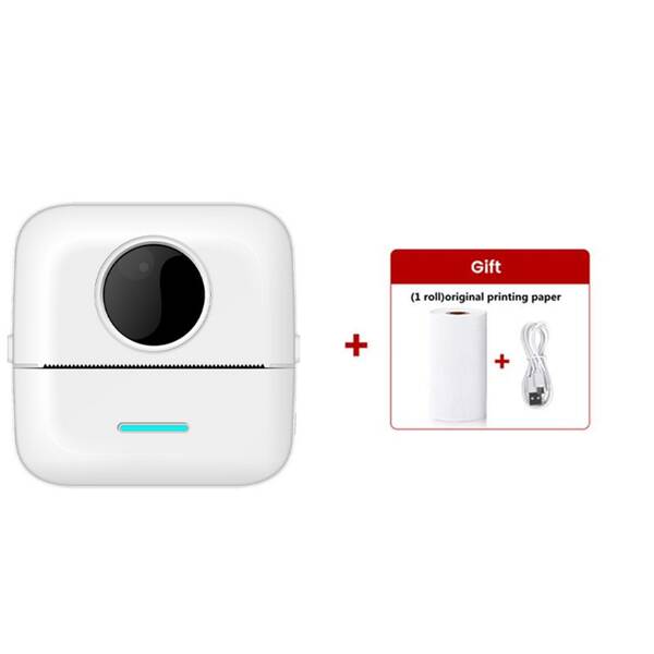 Mini impressora sem fio sem fio de venda quente transfronteiriça celular inteligente sem tinta Bluetooth impressora de fotos domésticas de pequeno porte