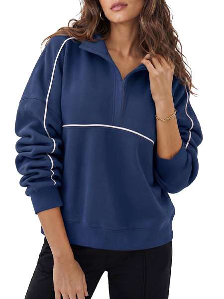 2026 Outono Inverno Novo Euro-Americano Transfronteiriço Amazon Roupa Feminina Fresco Camiseta Desportiva