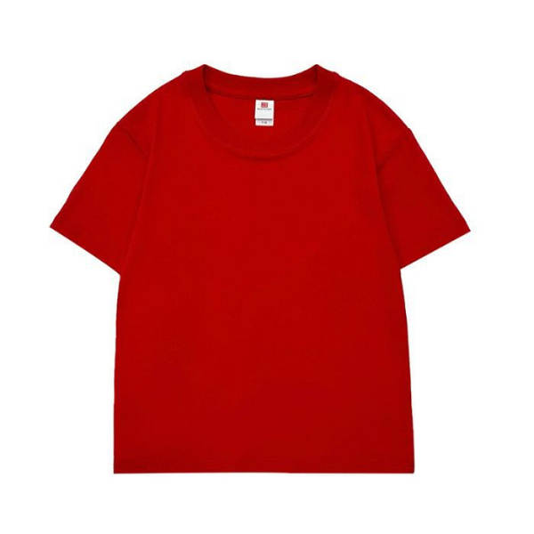 Camiseta infantil de algodão