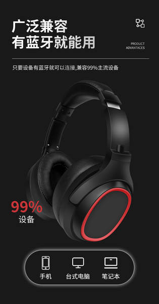 Bluetooth Factory Headphone sem fio