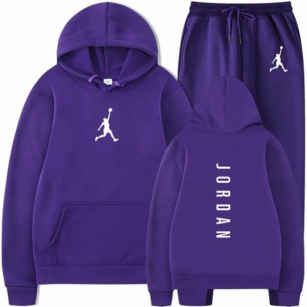 Conjunto Esportivo Masculino com Capuz e Calça