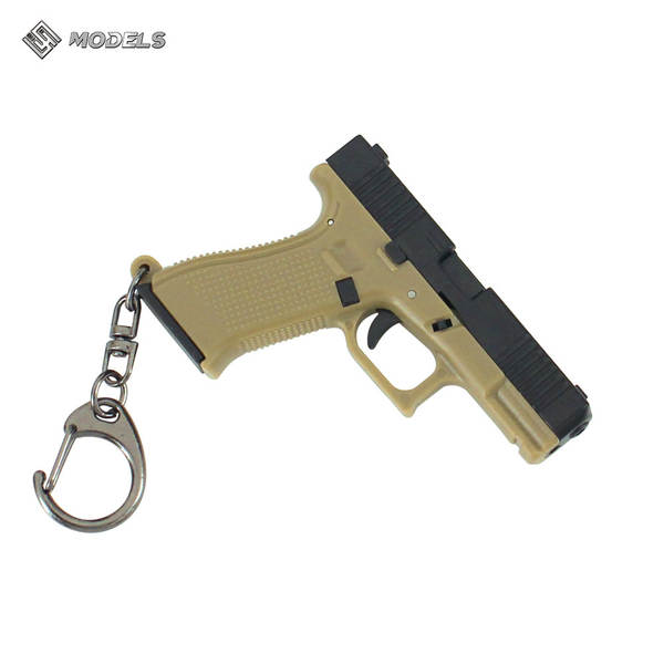 Pequenas peças de rolamento GLOCK plástico modelo de rolamento brinquedo G17 Glock chave de rolamento fonte de comércio exterior