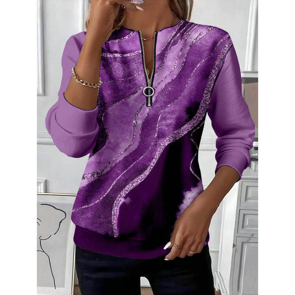 Outono Novo Modelo Europeu e Americano Lingerie Feminino T-Shirt Pós-Símia Vintage Camiseta Desportiva