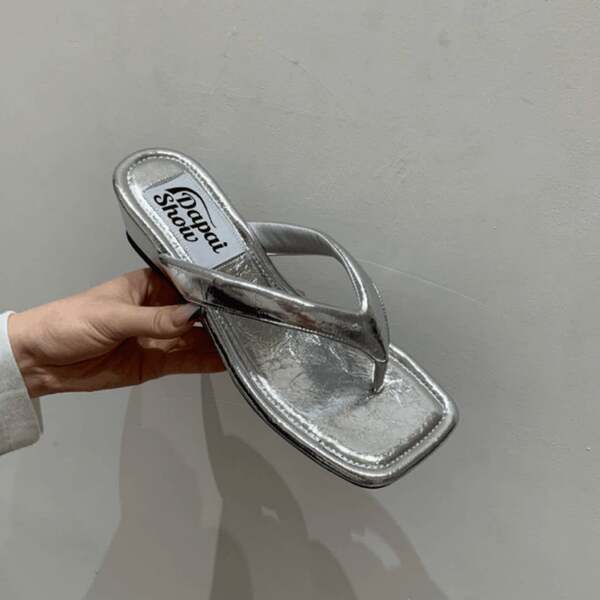5 cm de comprimento para a primavera e o verão com sapatos frescos para a praia.