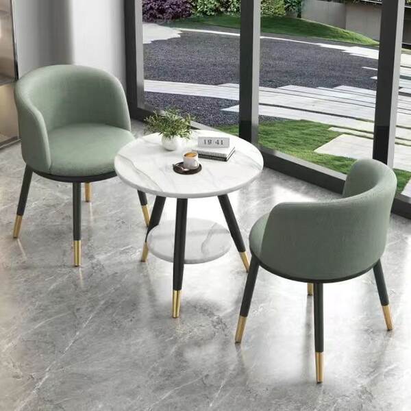 Balcão Cadeiras de mesa de lazer Red Red Red simples barato moda cadeira de vento nórdica cadeira de mesa moderna combinação kit transfronteiriço