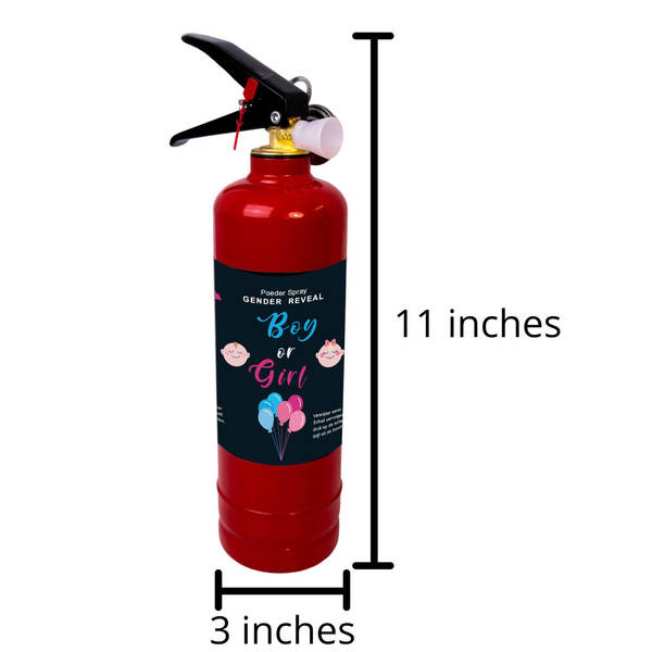 Extinguisher Color Blaster em pó de fumaça