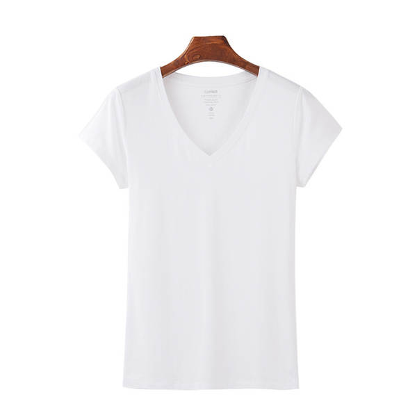 T-shirt feminino de pulso curto para o verão T-shirt feminino K242A