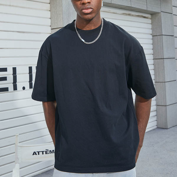 Camiseta Masculina Oversized de Algodão